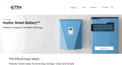 Desktop Screenshot of pika-energy.com